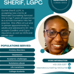 Oumie Sherif, LGPC, Therapist in Towson, MD 21204